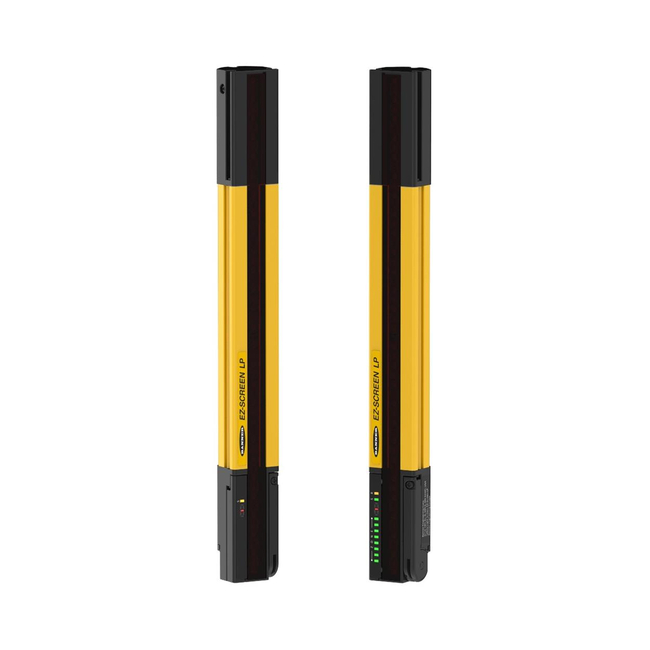 Banner Engineering Type 4 Safety Light Curtain, Low Profile Limited Function Series